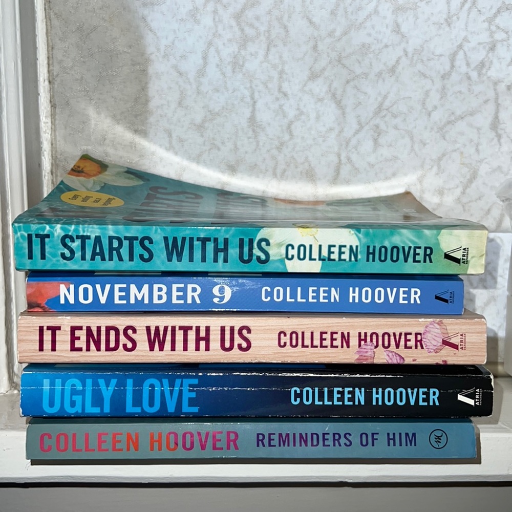 Set of Colleen Hoover books